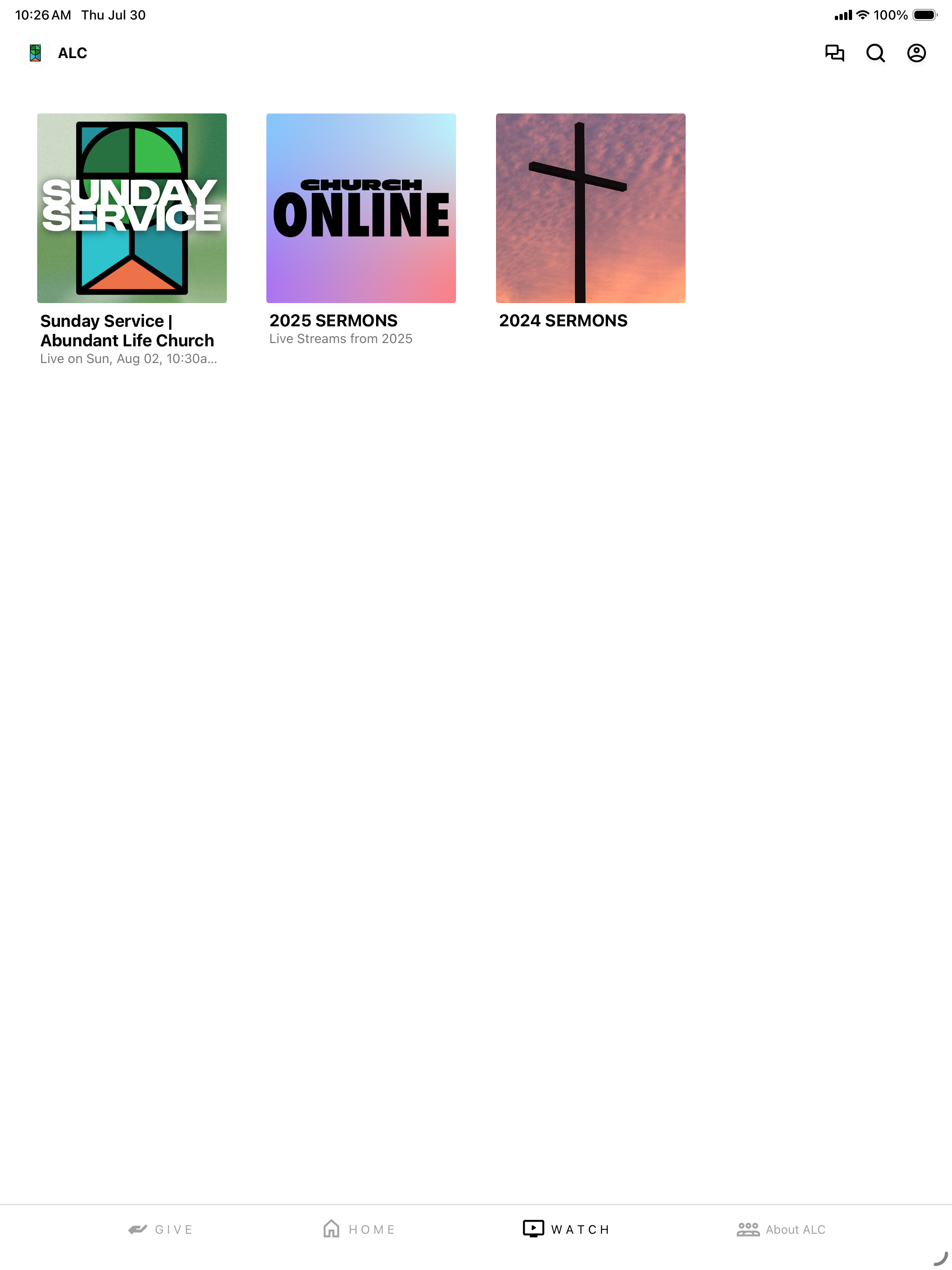Abundant Life Church Cambridge screenshot 5