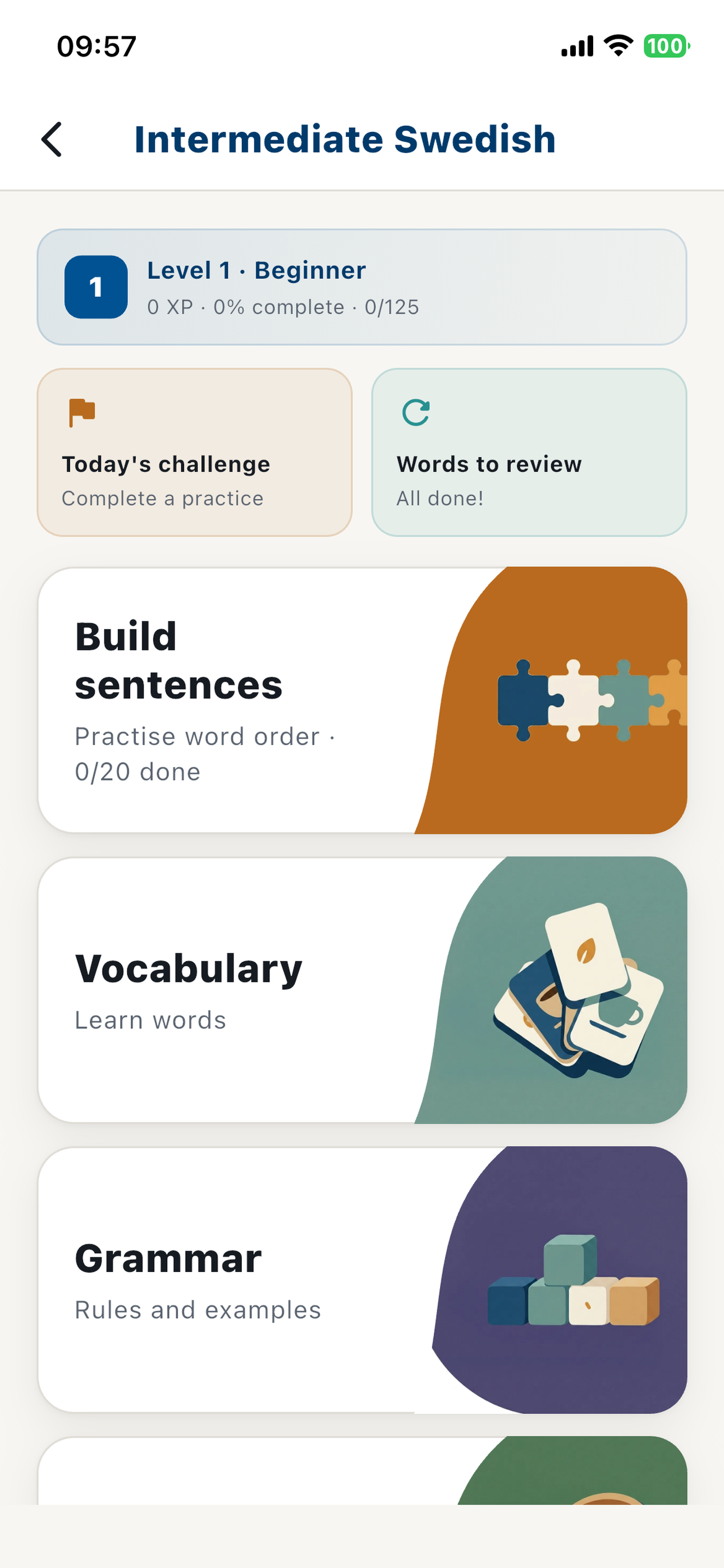 SFI Prov: Learn Swedish screenshot 5