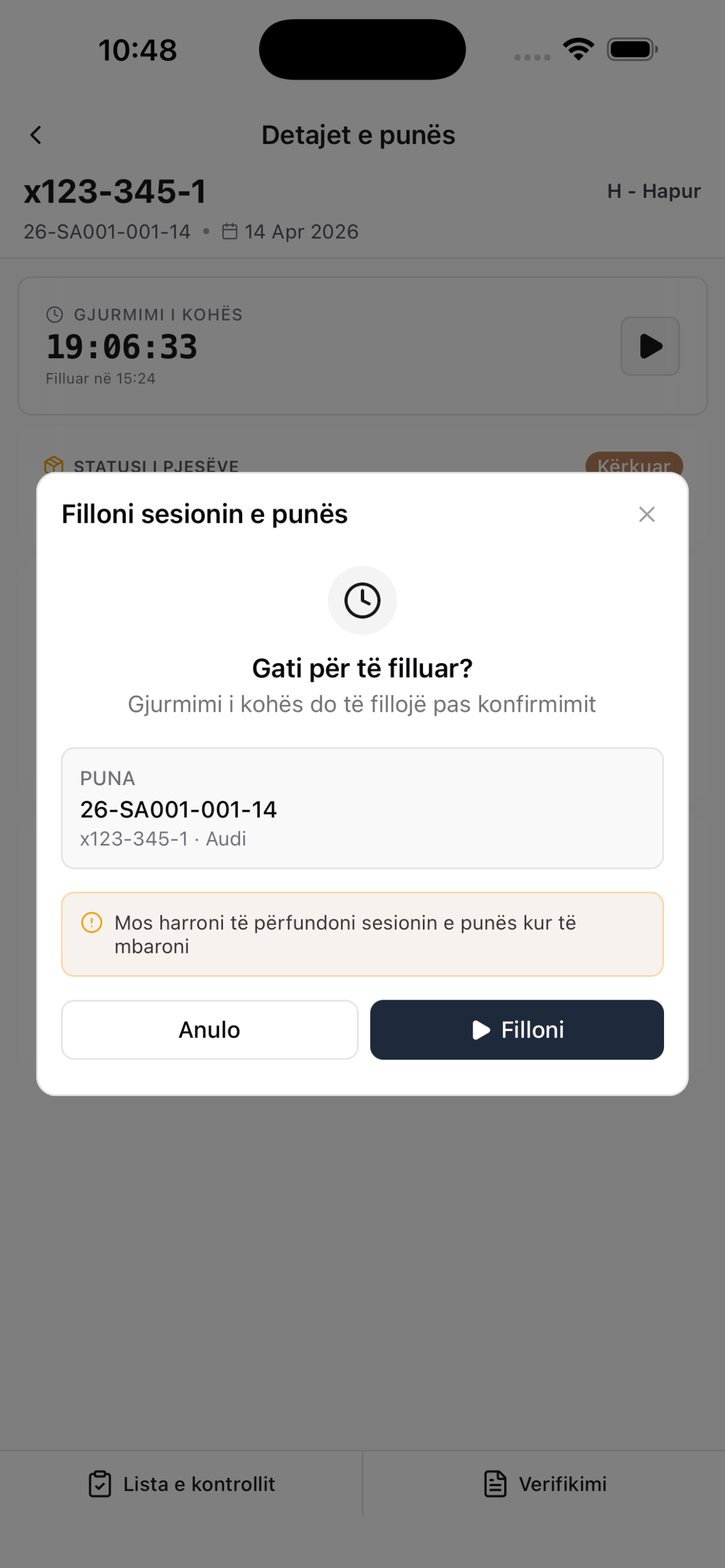 M Workshop Management screenshot 3