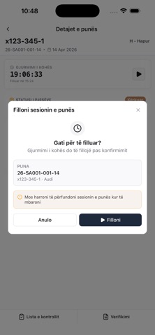 M Workshop Management screenshot