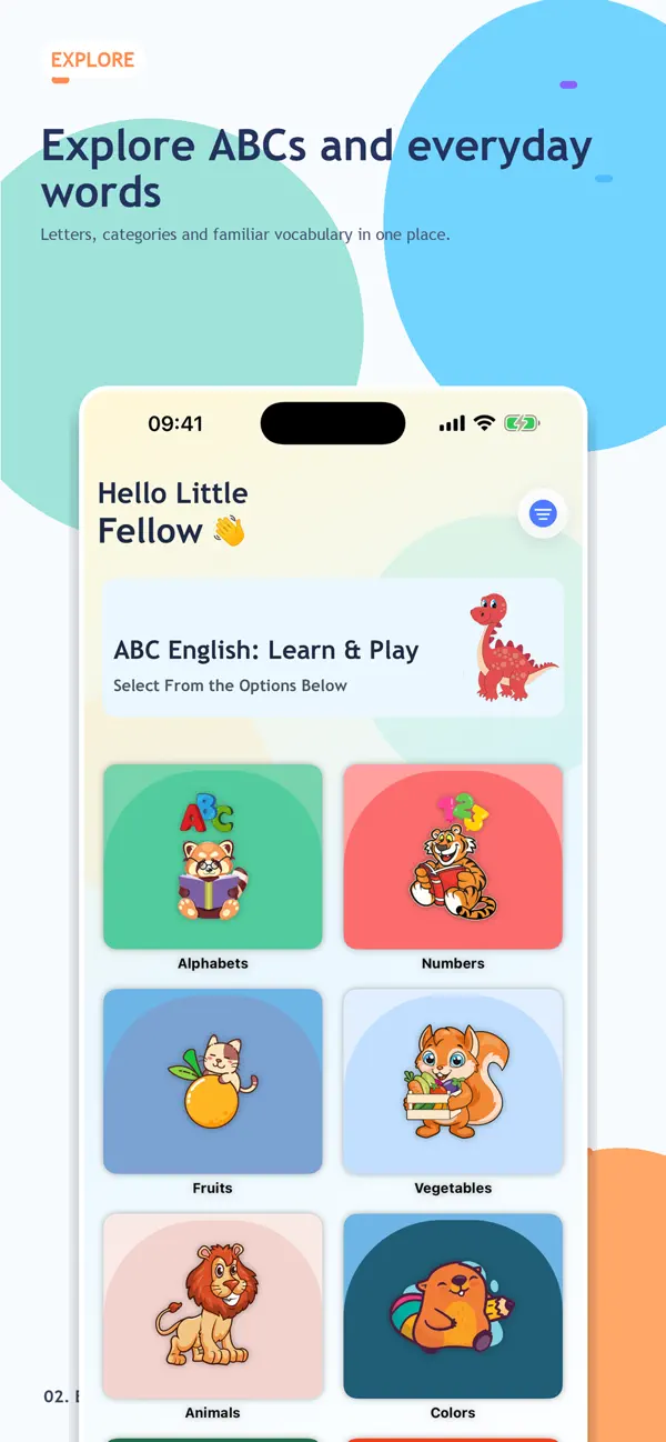 Screenshot #2 pour ABC English: Learn & Play