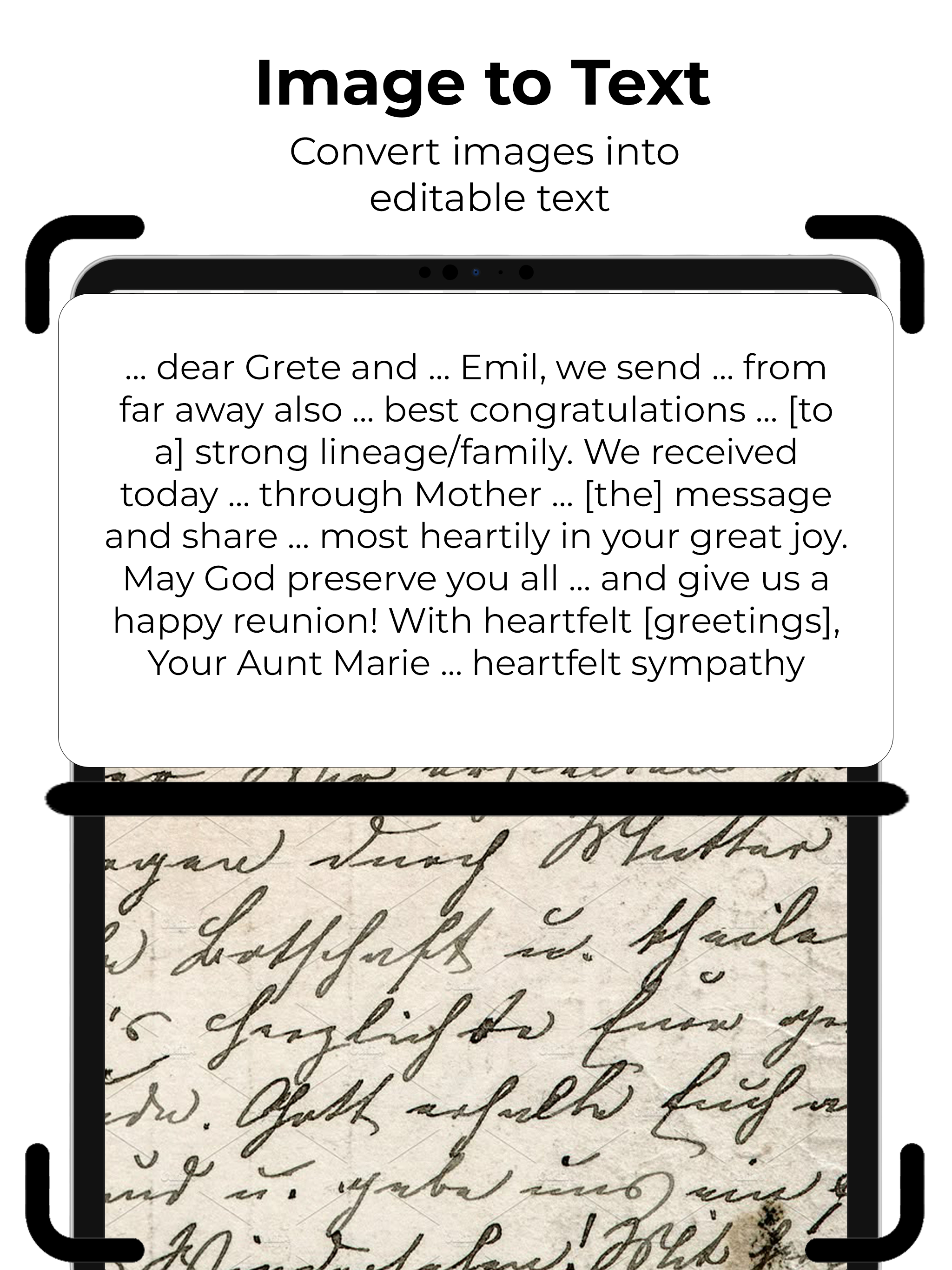 Text Fairy Lite: Image to Text
