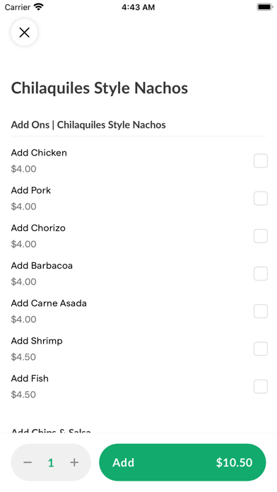 Choza iPhone screenshot 4 - Food & Drink app