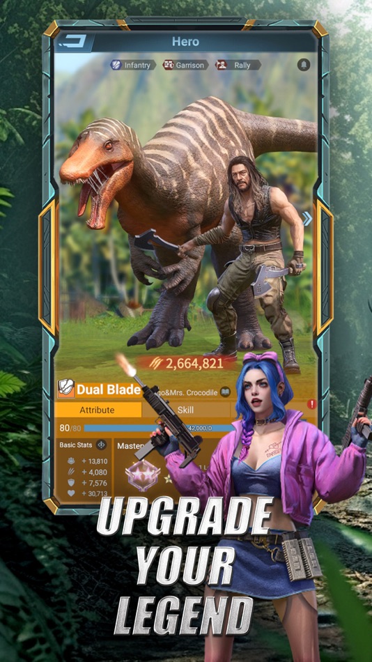 #3. De-Extinct: Jurassic Dinosaurs (iOS) 由: SeaMo Entertainment