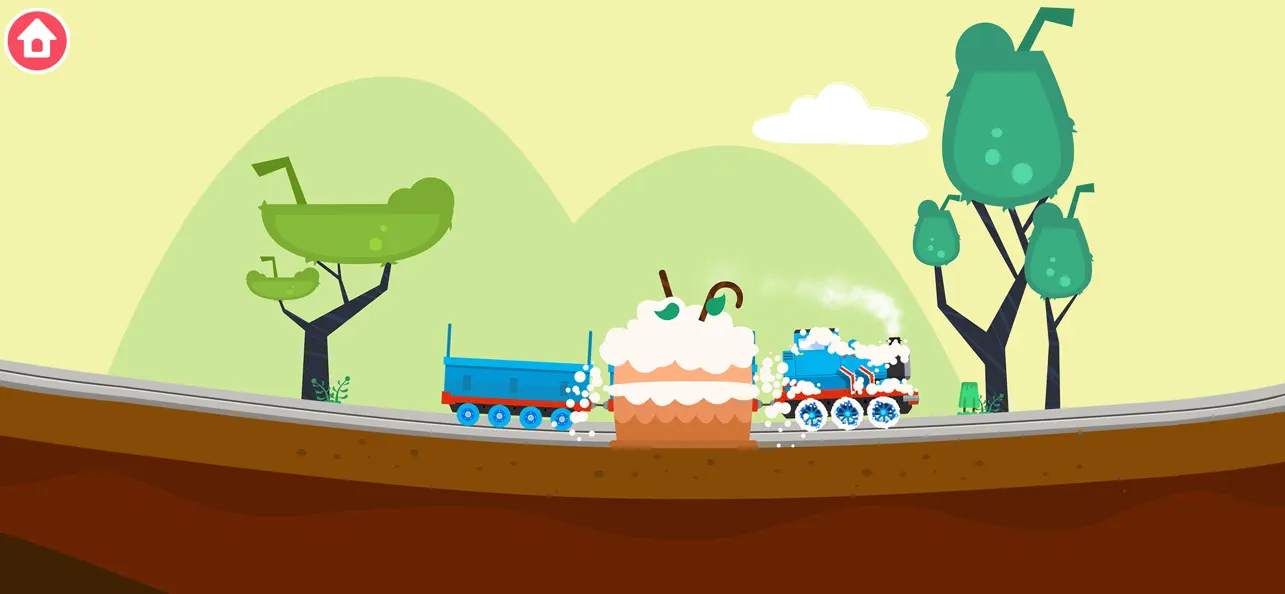 Screenshot #3 pour Jeux Conduite de Train Enfants