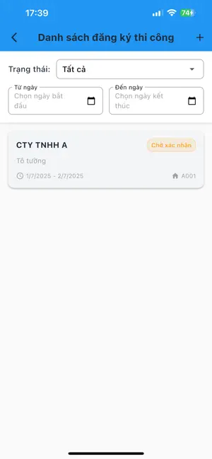 GT-sBMS Quản lý tòa nhà screenshot 4