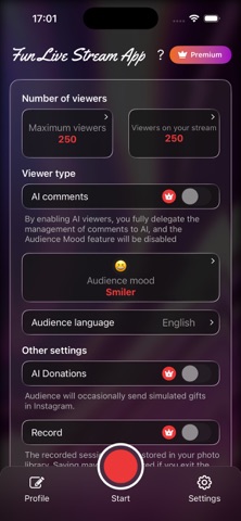 Streamify: Fake Simulator Screenshot 2 of 4