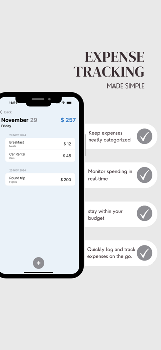 Avid Expenses Screenshot 2 of 3
