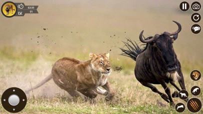 Lion Simulator Animal Games 3D Screenshot
