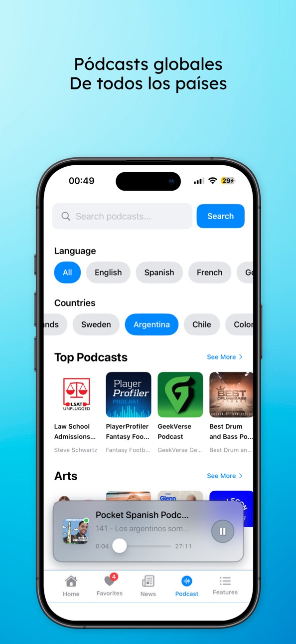 iPhone screenshot