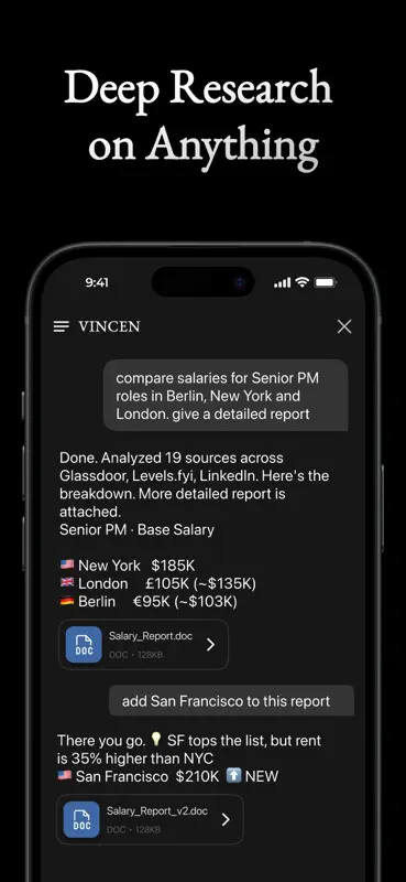 Vincen - Your Super AI Agent screenshot 8 of 9