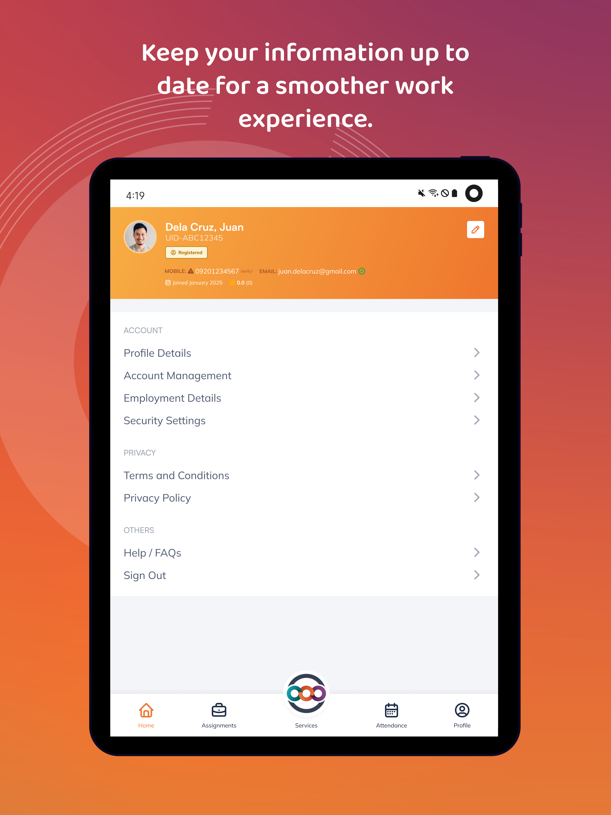 OneWorkforce MemberHub