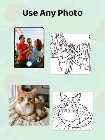 Coloring Pages by Linify iPad screenshot