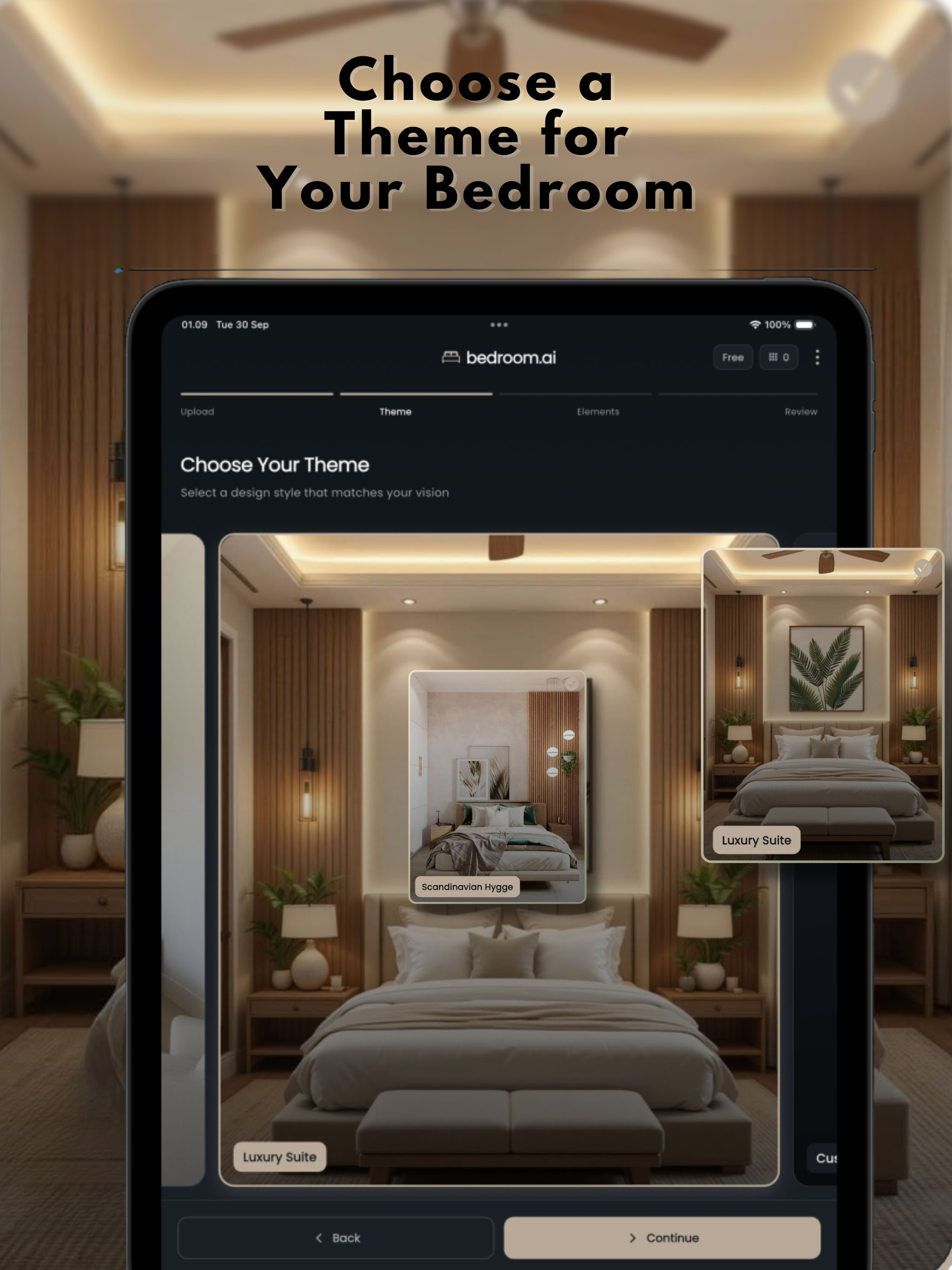 Bedroom AI Decor : Room design