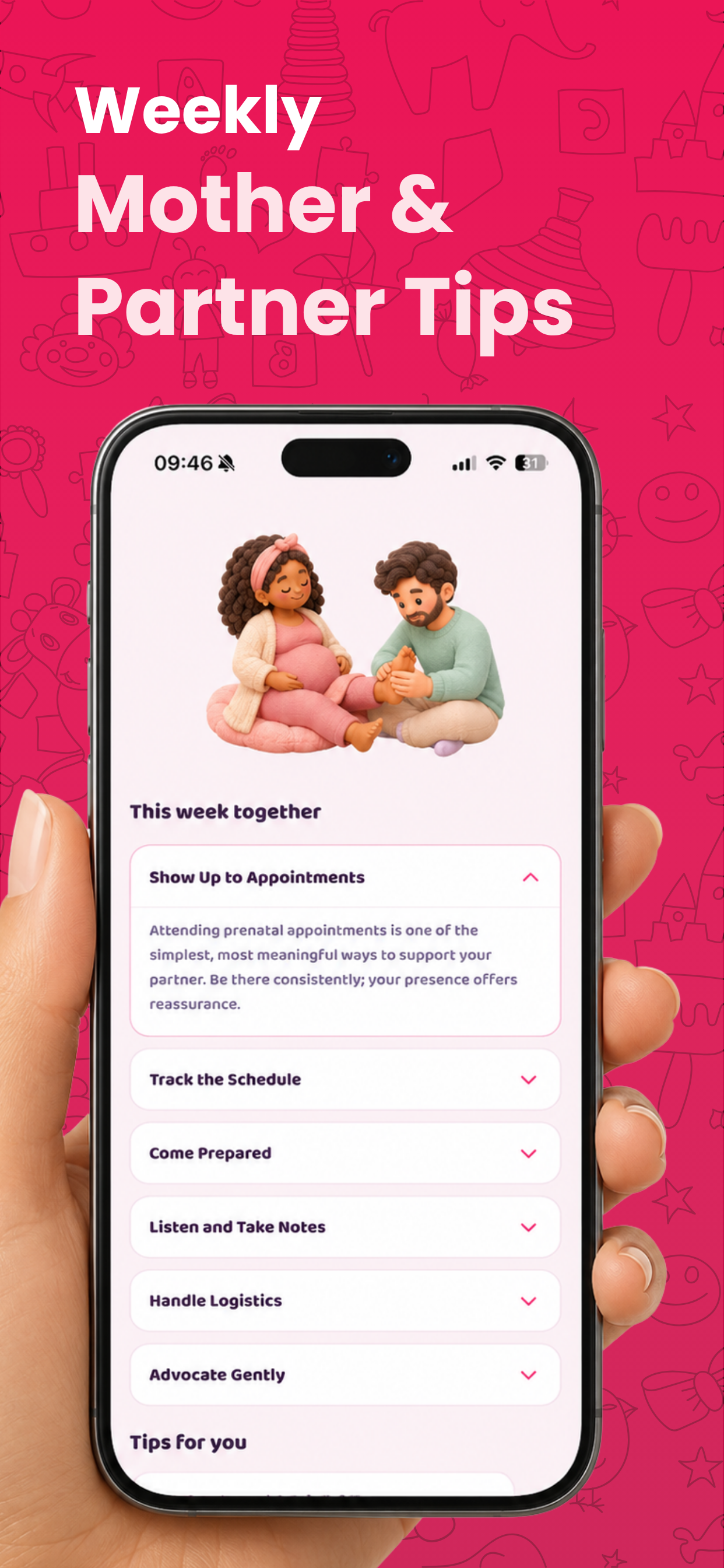 iPreggy - Pregnancy tracker screenshot 9