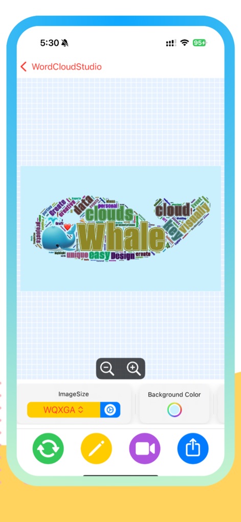 WordCloudStudio - WordArt Tool - Graphics & Design App | MWM