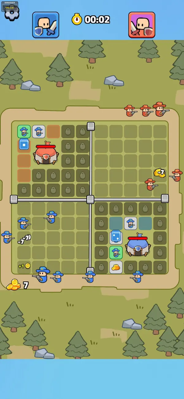 Dice Army PVP iOS Mod IPA screenshot 4 - iOS game interface