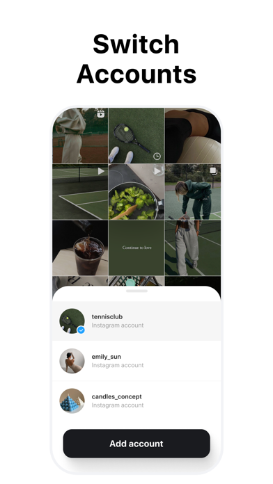 My Feed・Grid Preview & Planner Screenshot
