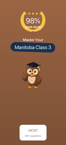 Manitoba Class 3 Exam Prep iPhone screenshot