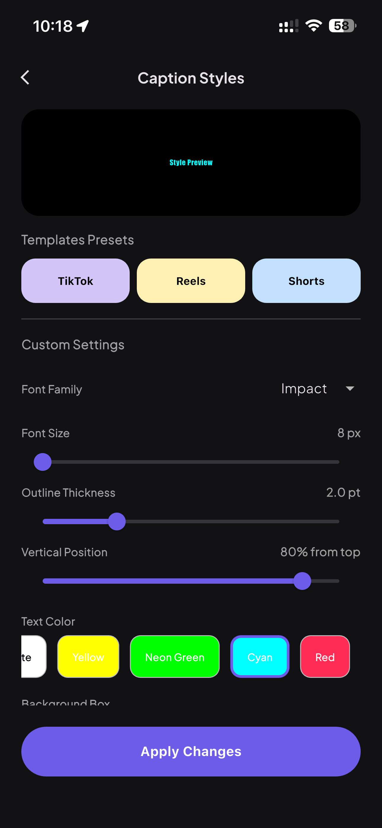 CaptionsPro: AI Captions screenshot 4