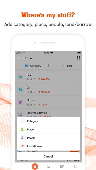 Screenshot #2 pour My Stuff: Inventory Tracker