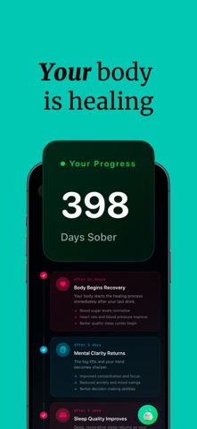 GoSober — One Day at a Time iPhone screenshot