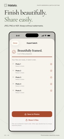 Matelo: Photo Borders Screenshot 8 of 8