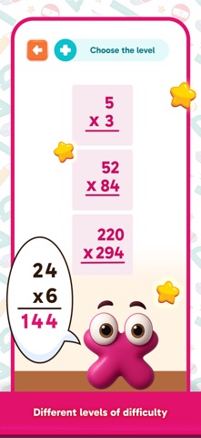 Learn add & subtract for kids iPhone screenshot