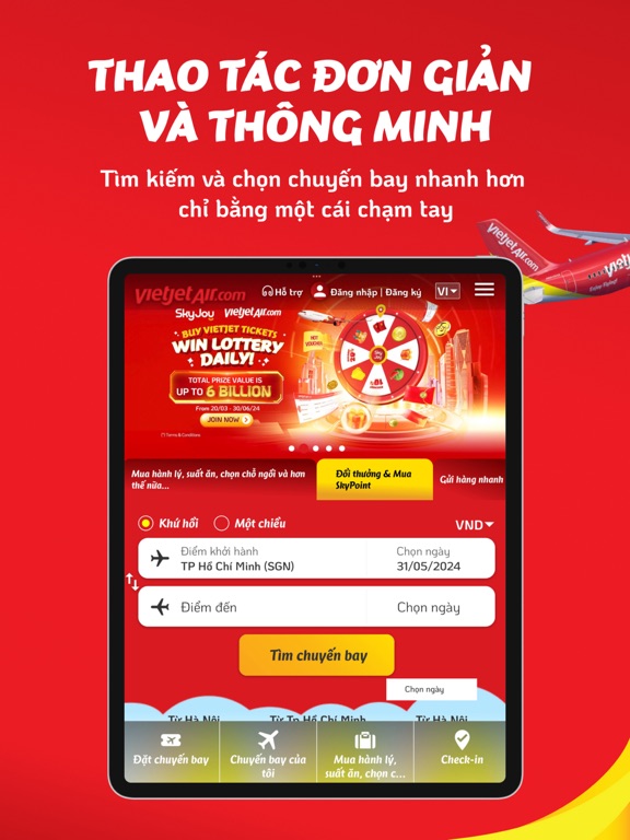 Screenshot #4 pour VietJet Air