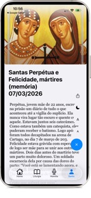 Liturgia Diária e Homilia screenshot
