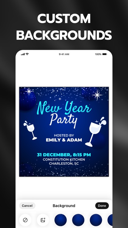 Paper-free: Invitation Maker screenshot-5
