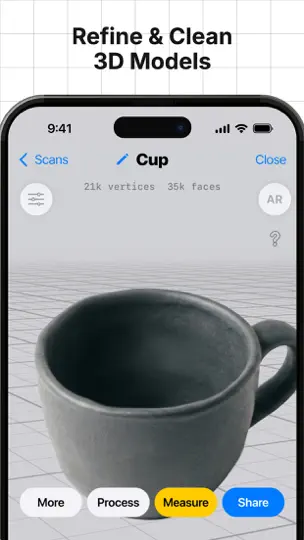 Скриншот 3d Scanner App™ на iPhone 2