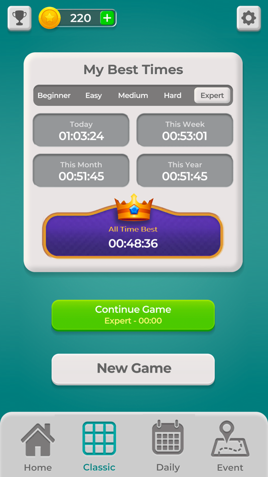 #5. Minesweeper Classic Bomb Games (iOS) 由: Hyperlite Studios Ltd