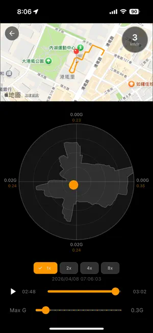 G-Force Meter Tracker screenshot 2