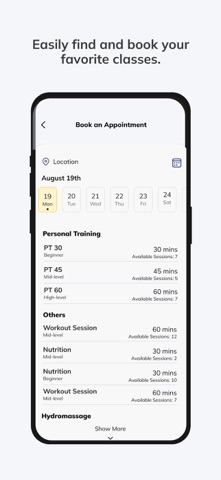 The Foundation 24hr Gyms screenshot