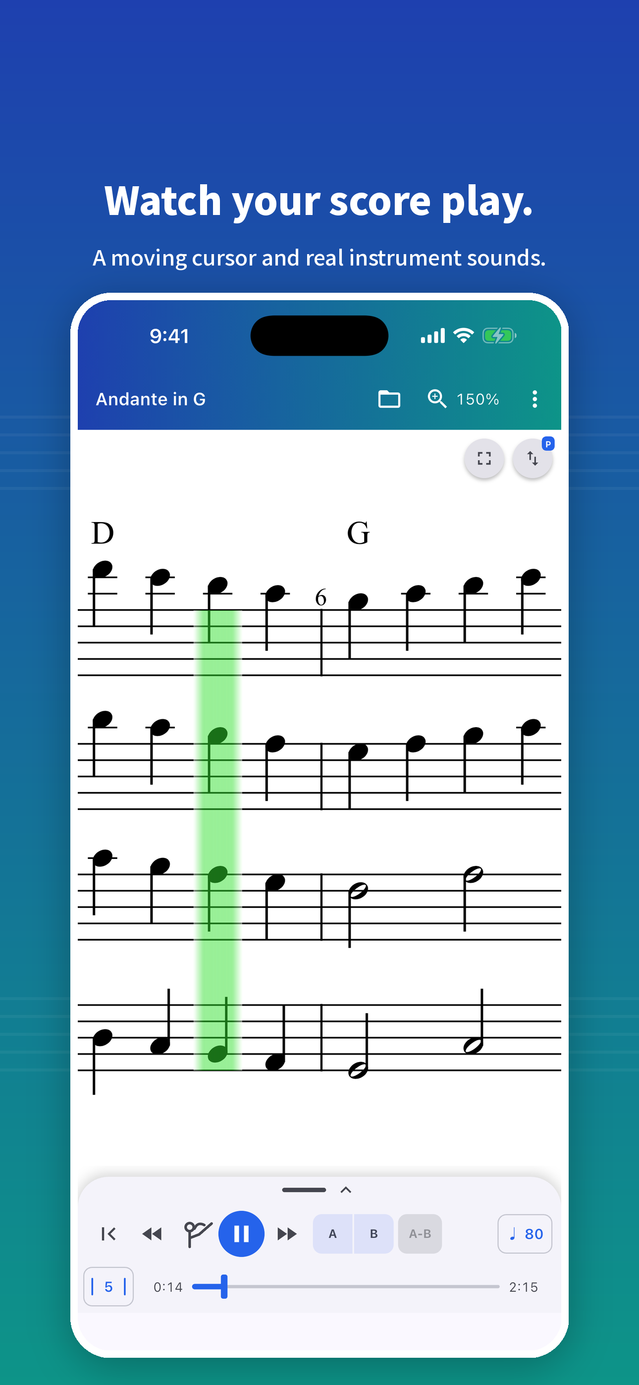 Scorelio: Sheet Music Player screenshot 2