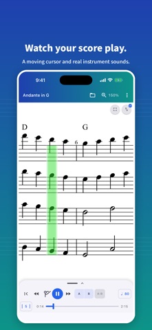 Scorelio: Sheet Music Player Screenshot 2 of 6