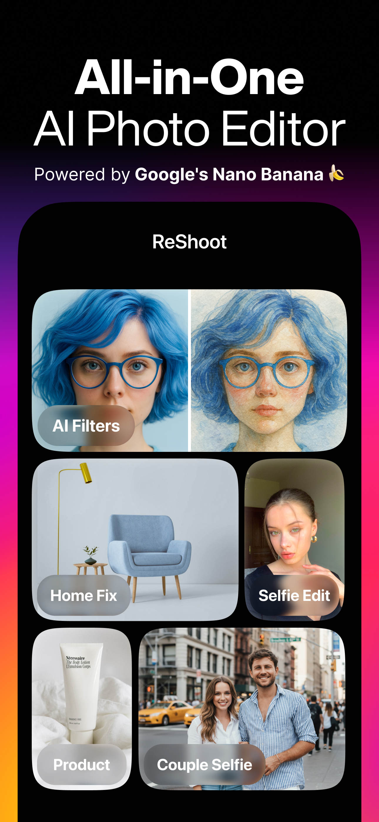 ReShoot: AI Photos & Edits