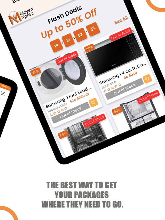 Moyen Xpress iPad screenshot 2 - Shopping app