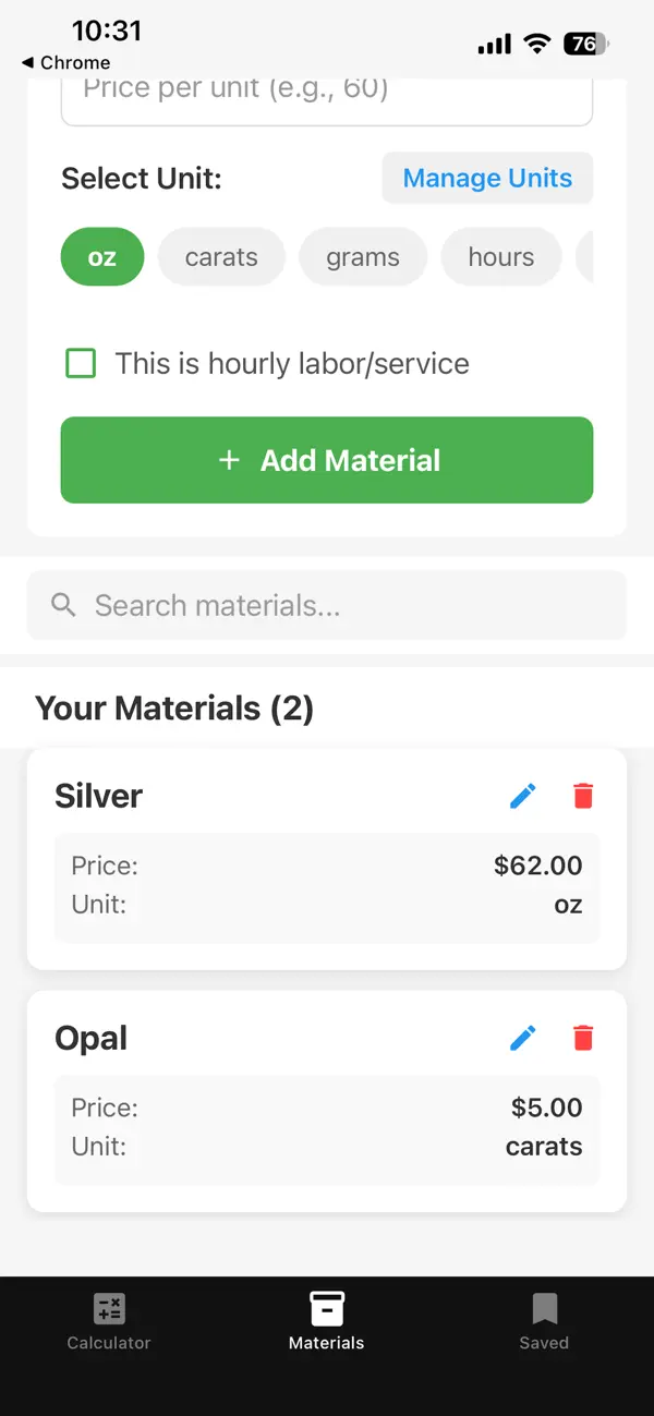Screenshot #2 pour PiecePricer