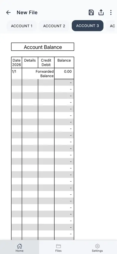 Account Statement screenshot 4