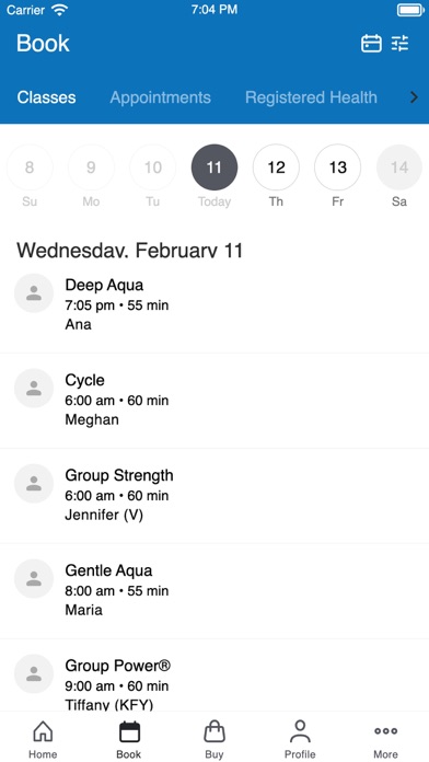 Screenshot #2 pour H2O Adventure Fitness Kelowna