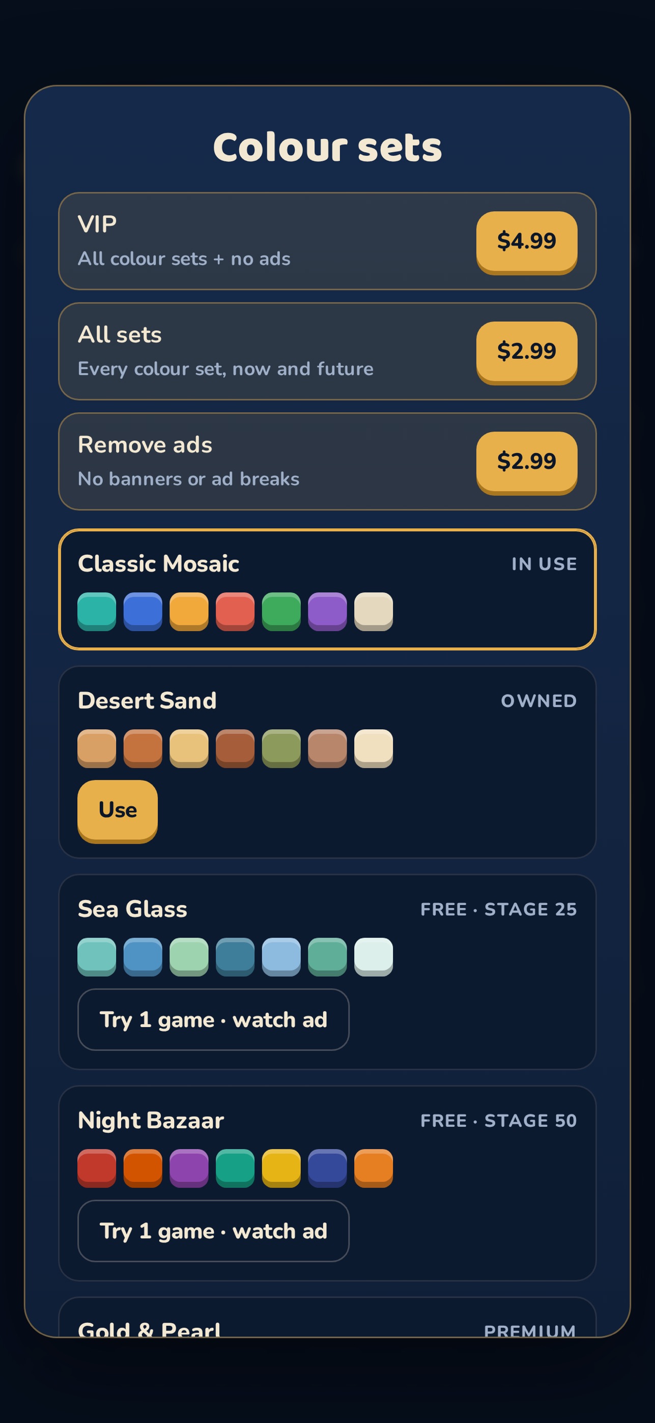 Screenshot 3 of Mosaic Blocks