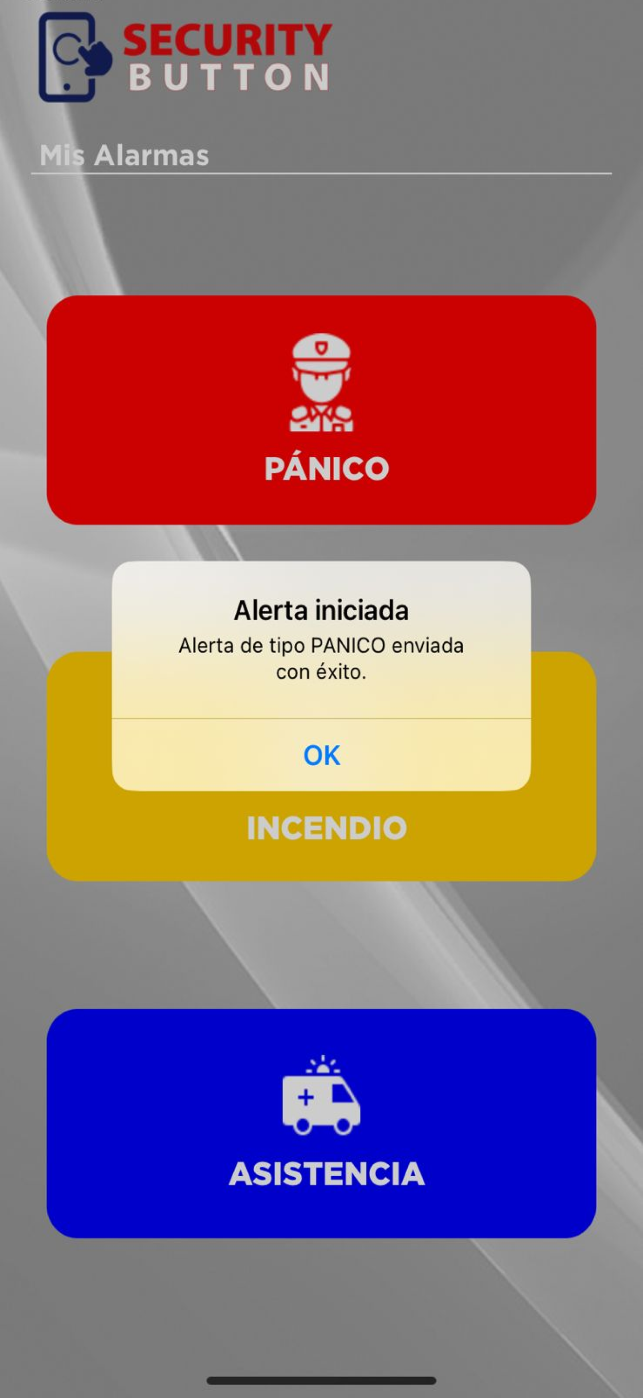 Security Button screenshot 2
