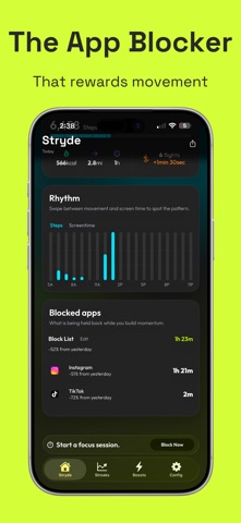 Stryde: Unlock Apps With Steps Screenshot 8 of 9
