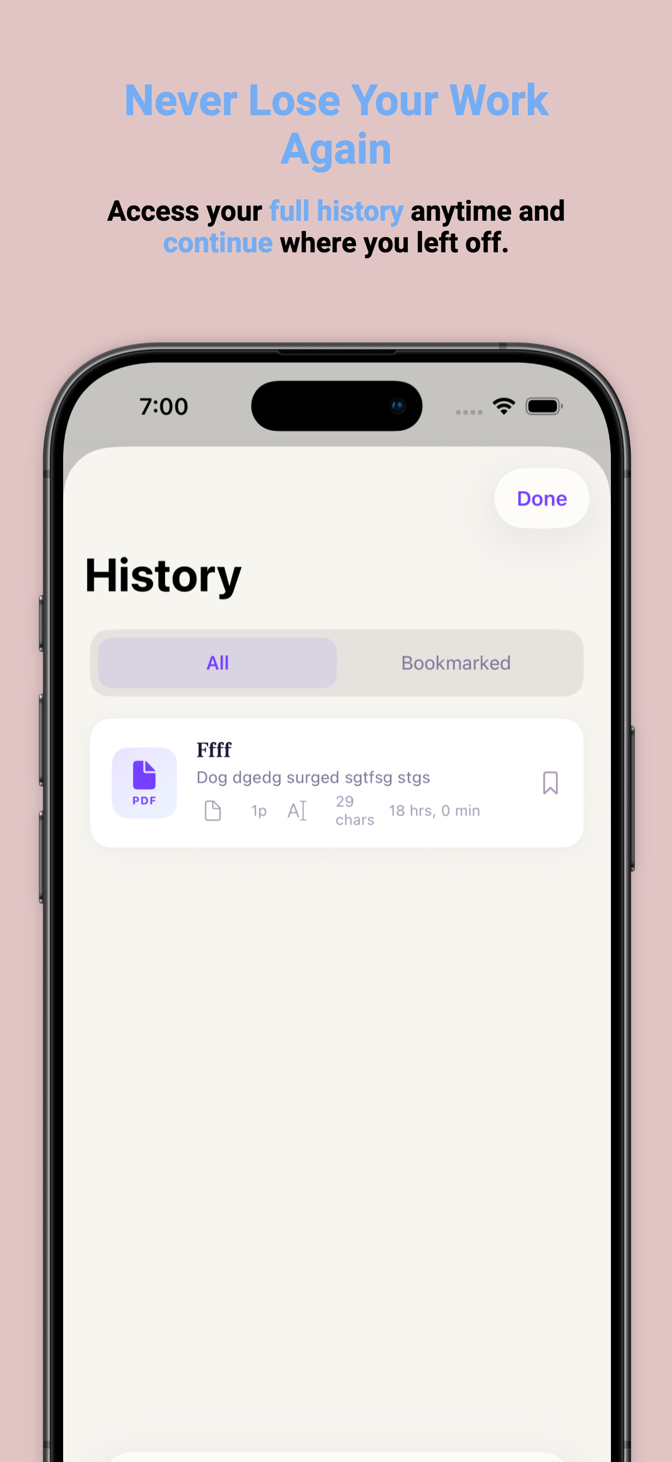 Text to PDF | Text document screenshot 5