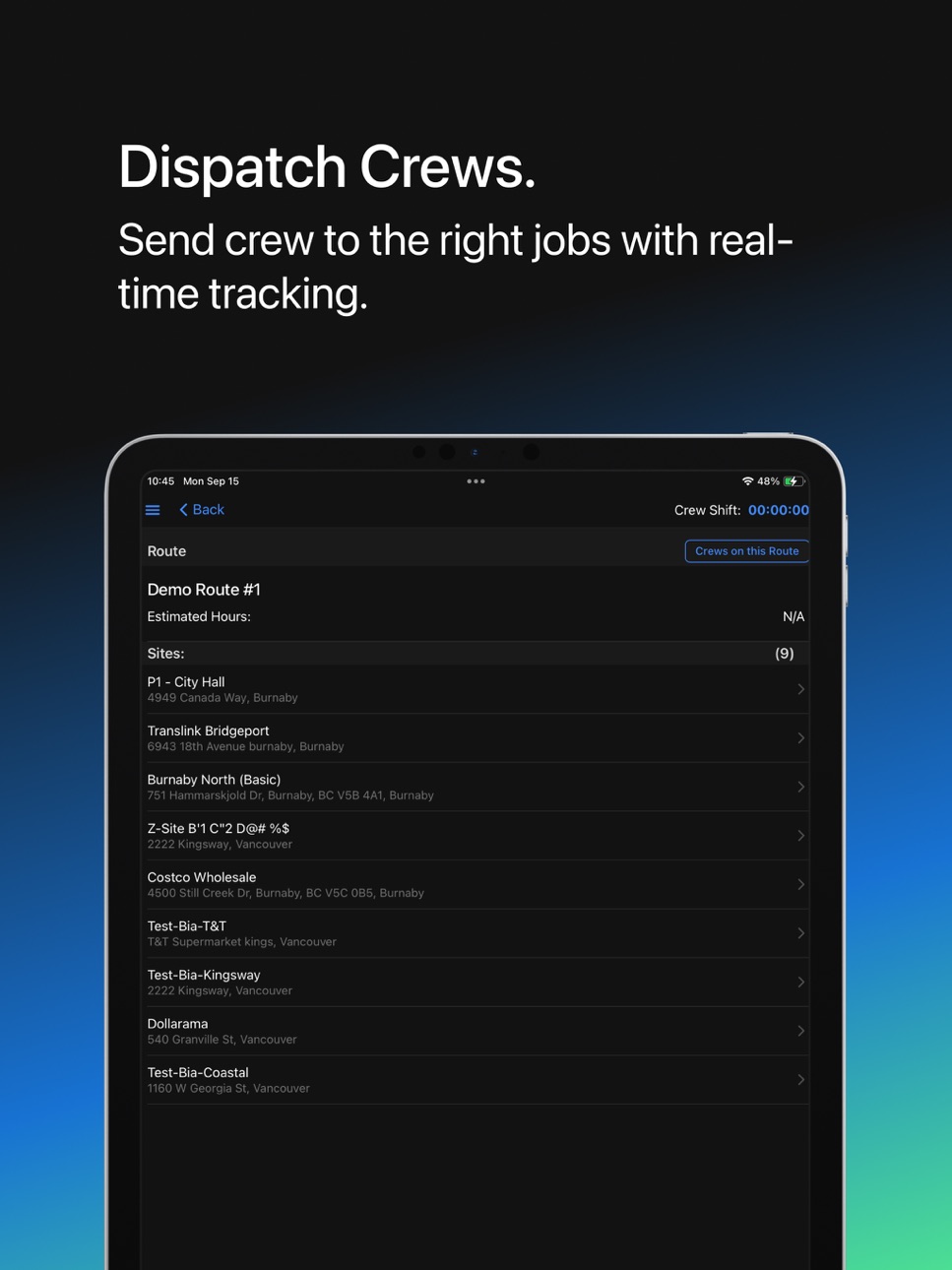 iPad screenshot