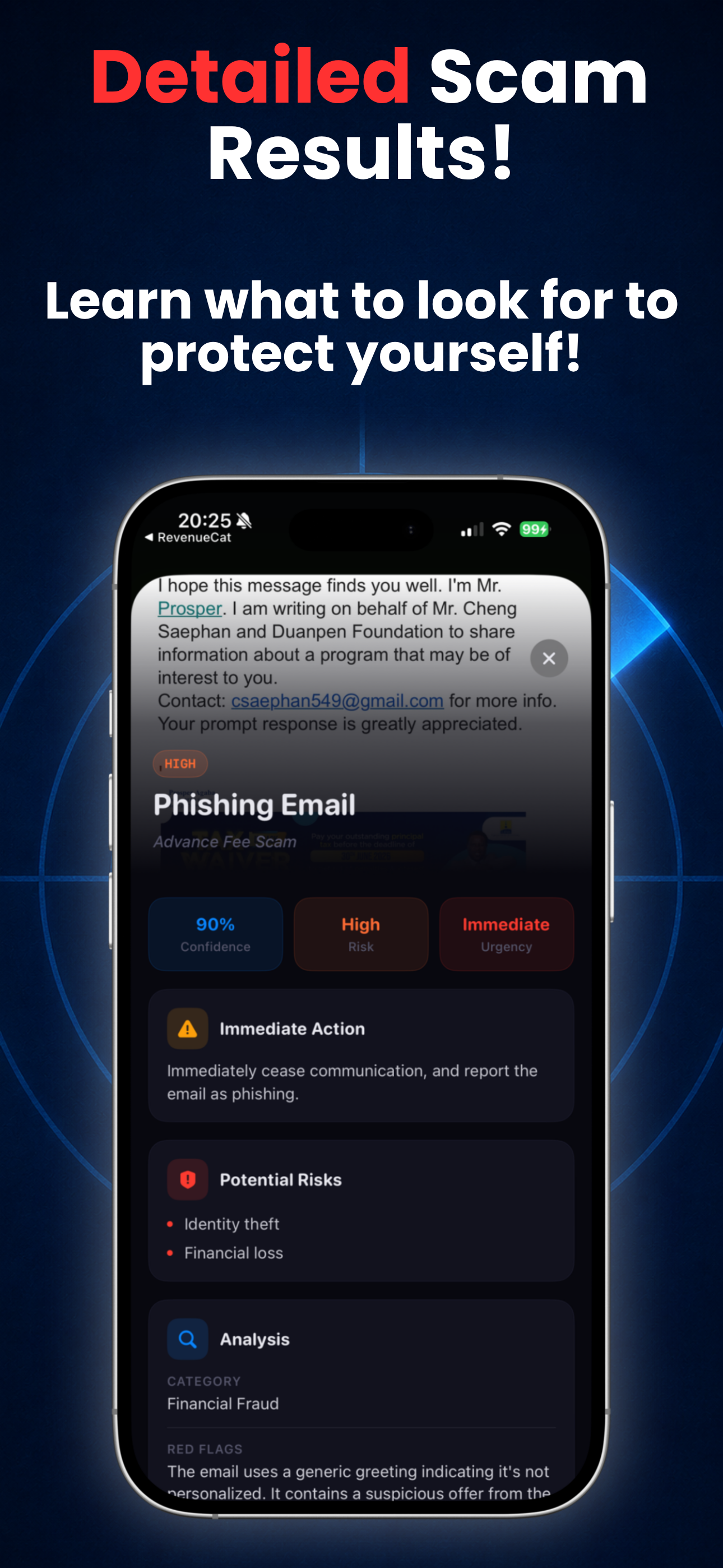 Scam Interceptor AI Scanner