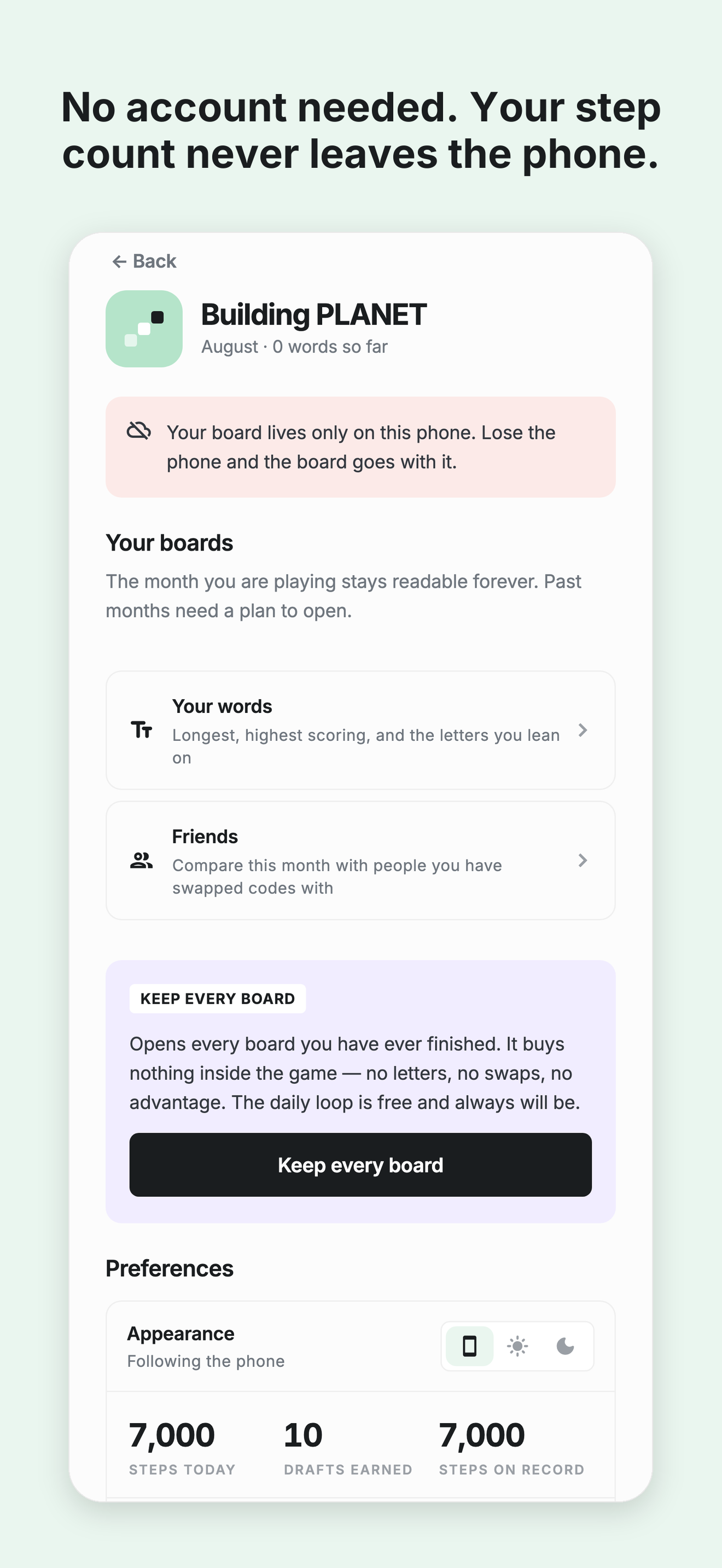 Stepwords: Walking Word Game screenshot 6