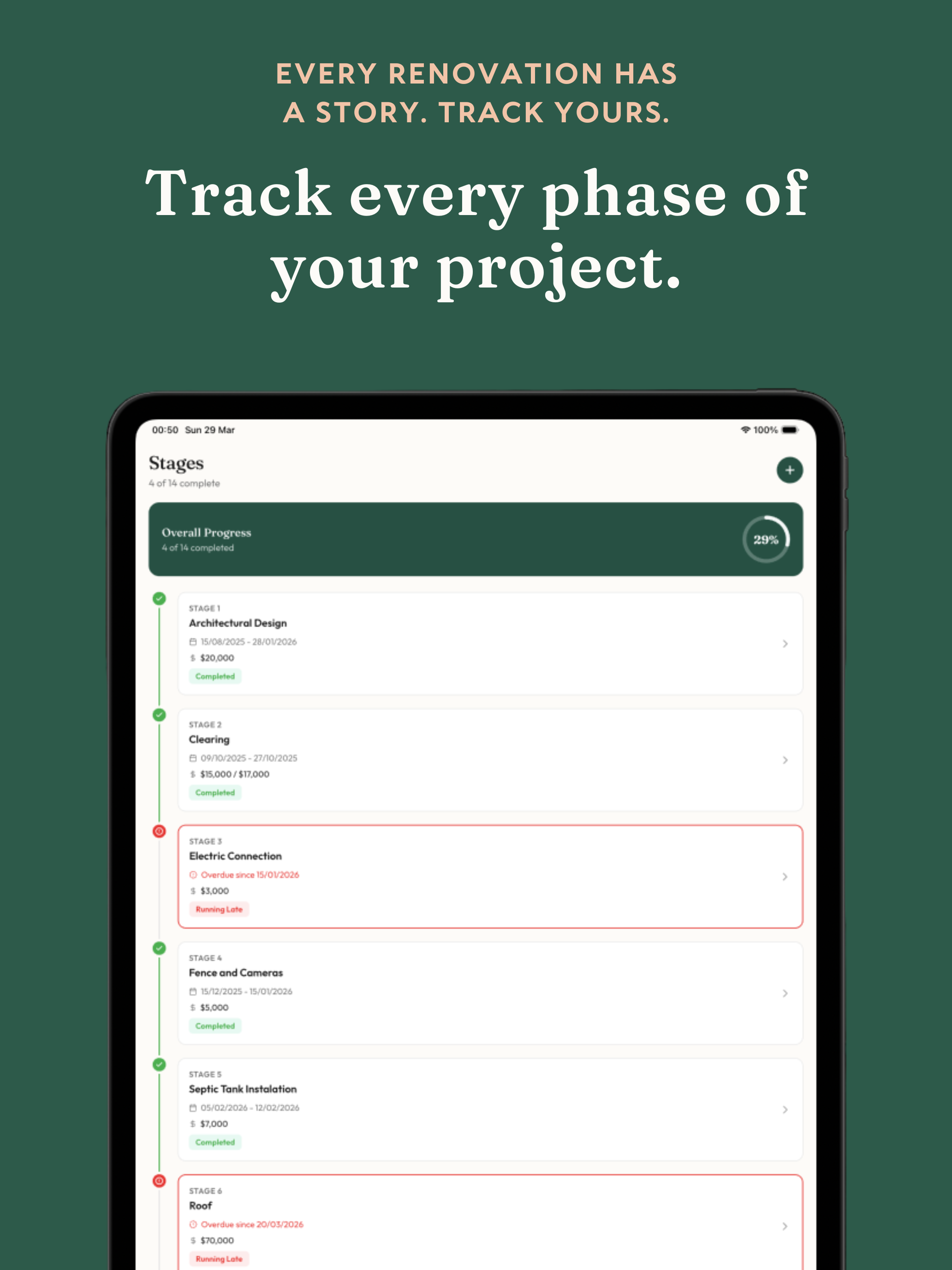 HomeNest: Renovation Tracker screenshot 10